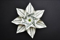 origami flower using dollar bill origami flower using dollar bill