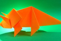 cara membuat origami dinosaurus triceratops cara membuat origami dinosaurus triceratops