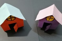 casita origami de papel casita origami de papel