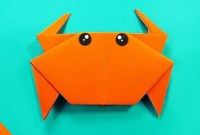 origami paso a paso cangrejo origami paso a paso cangrejo