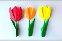 simple origami tulip simple origami tulip