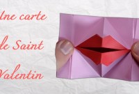 carte saint valentin origami carte saint valentin origami