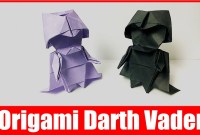 how to make origami darth vader how to make origami darth vader