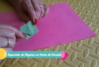 separador de corazon origami separador de corazon origami