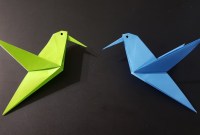 oiseau simple origami oiseau simple origami