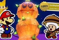 professor toad paper mario origami king professor toad paper mario origami king