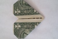 corazon origami billete corazon origami billete