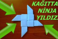 origami yapımı youtube ninja yıldızı origami yapımı youtube ninja yıldızı