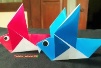 cara membuat burung dari kertas origami yang mudah cara membuat burung dari kertas origami yang mudah