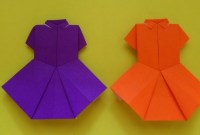 cara membuat origami baju gaun cara membuat origami baju gaun