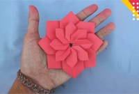 bunga unik dari kertas origami bunga unik dari kertas origami