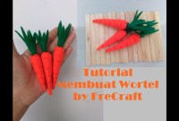 membuat wortel dari kertas origami membuat wortel dari kertas origami