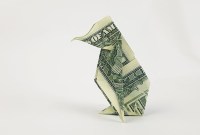 dollar origami penguin dollar origami penguin
