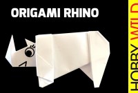 rhino origami instructions rhino origami instructions