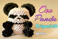 oso panda 3d origami oso panda 3d origami