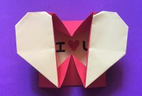 how to make an origami heart envelope how to make an origami heart envelope