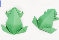 origami cube frog origami cube frog