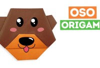 osito de papel origami osito de papel origami