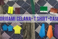 cara membuat origami celana cara membuat origami celana