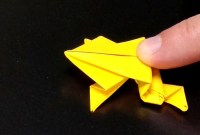 origami frog race origami frog race