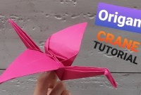 easy origami crane youtube easy origami crane youtube