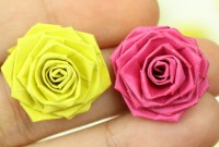 easy small origami flowers easy small origami flowers