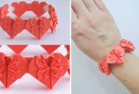origami gelang kertas origami gelang kertas