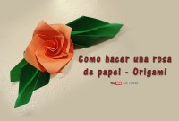 como hacer rosas de papel origami como hacer rosas de papel origami