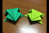 origami frog instructions youtube origami frog instructions youtube