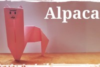 alpaca origami tutorial alpaca origami tutorial