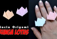 cara membuat bunga lotus dari kertas origami cara membuat bunga lotus dari kertas origami