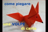 origami facile volpe origami facile volpe