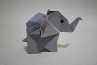 easy origami elephant face easy origami elephant face