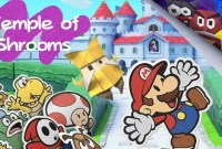paper mario origami king temple of shroom paper mario origami king temple of shroom