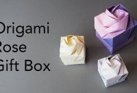 origami box rose instructions origami box rose instructions