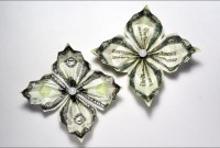 origami flower from money origami flower from money