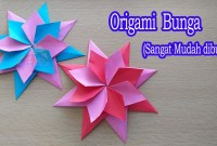 cara membuat origami bunga yang mudah cara membuat origami bunga yang mudah