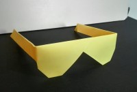 lentes de papel origami lentes de papel origami