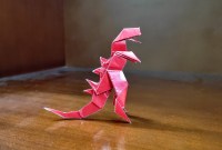 godzilla origami tutorial godzilla origami tutorial