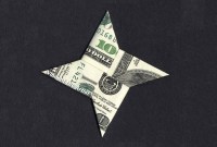money origami ninja star money origami ninja star