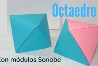 octaedro de papel origami modular octaedro de papel origami modular