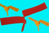 helicoptero de papel origami helicoptero de papel origami