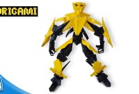 robot de papel origami robot de papel origami