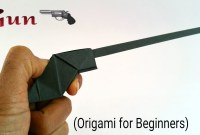 how to make origami gun step by step how to make origami gun step by step