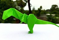 simple origami t rex simple origami t rex