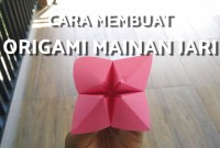 cara membuat origami mainan jari tangan cara membuat origami mainan jari tangan