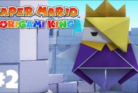 paper mario the origami king near walls of waves paper mario the origami king near walls of waves