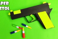 origami step by step paper gun origami step by step paper gun