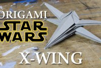 x wing origami youtube x wing origami youtube