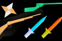 origami weapons tutorial origami weapons tutorial